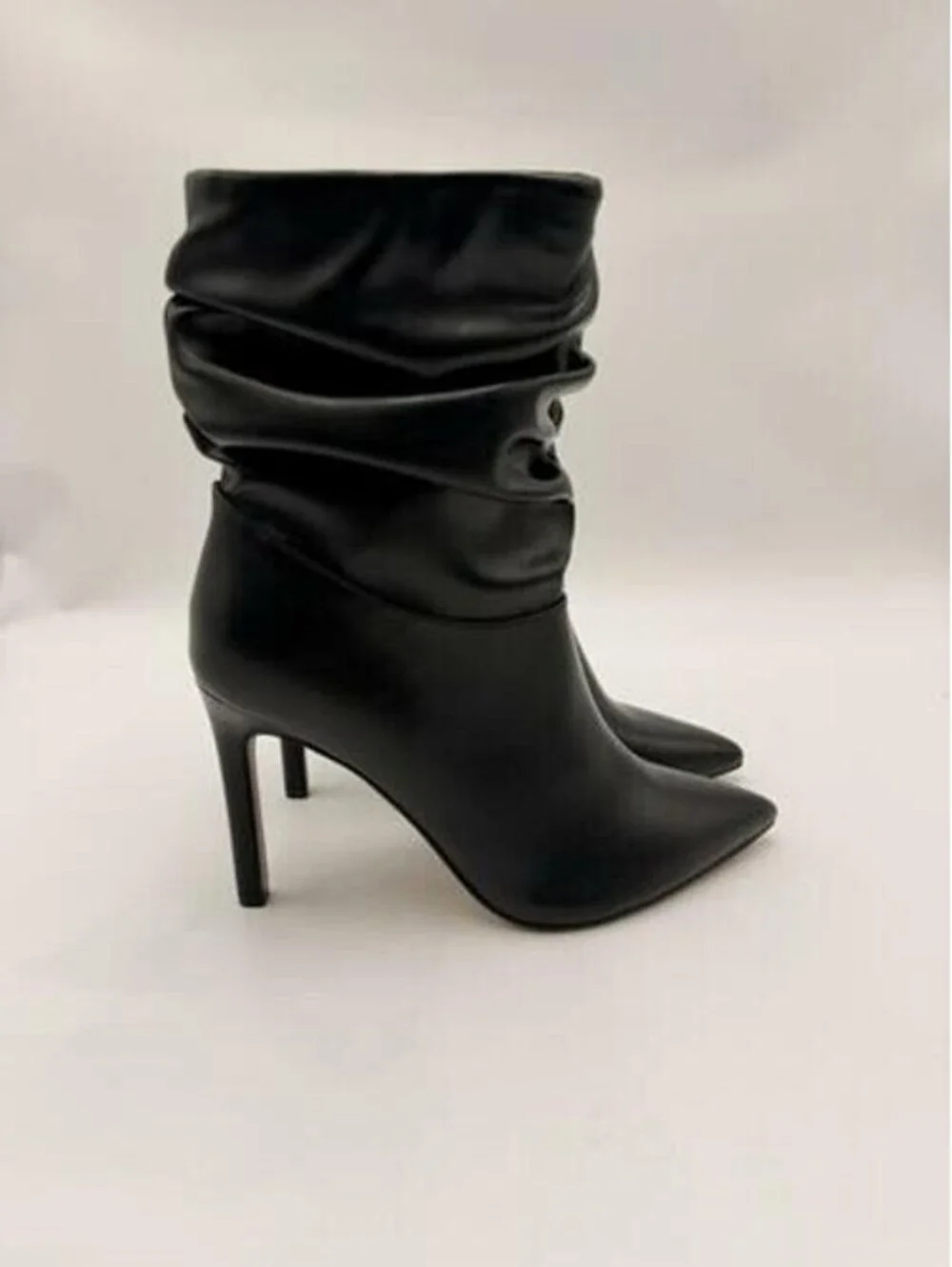 Women's Jessica Simpson Charlinz Bootie Black Stretch Nappa Size 6M